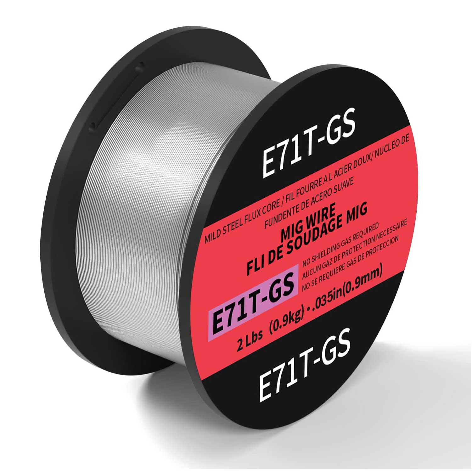 E71T-Gs Flux Core Gasless MIG Wire, E71T-GS Mild Carbon Steel Welding Wire